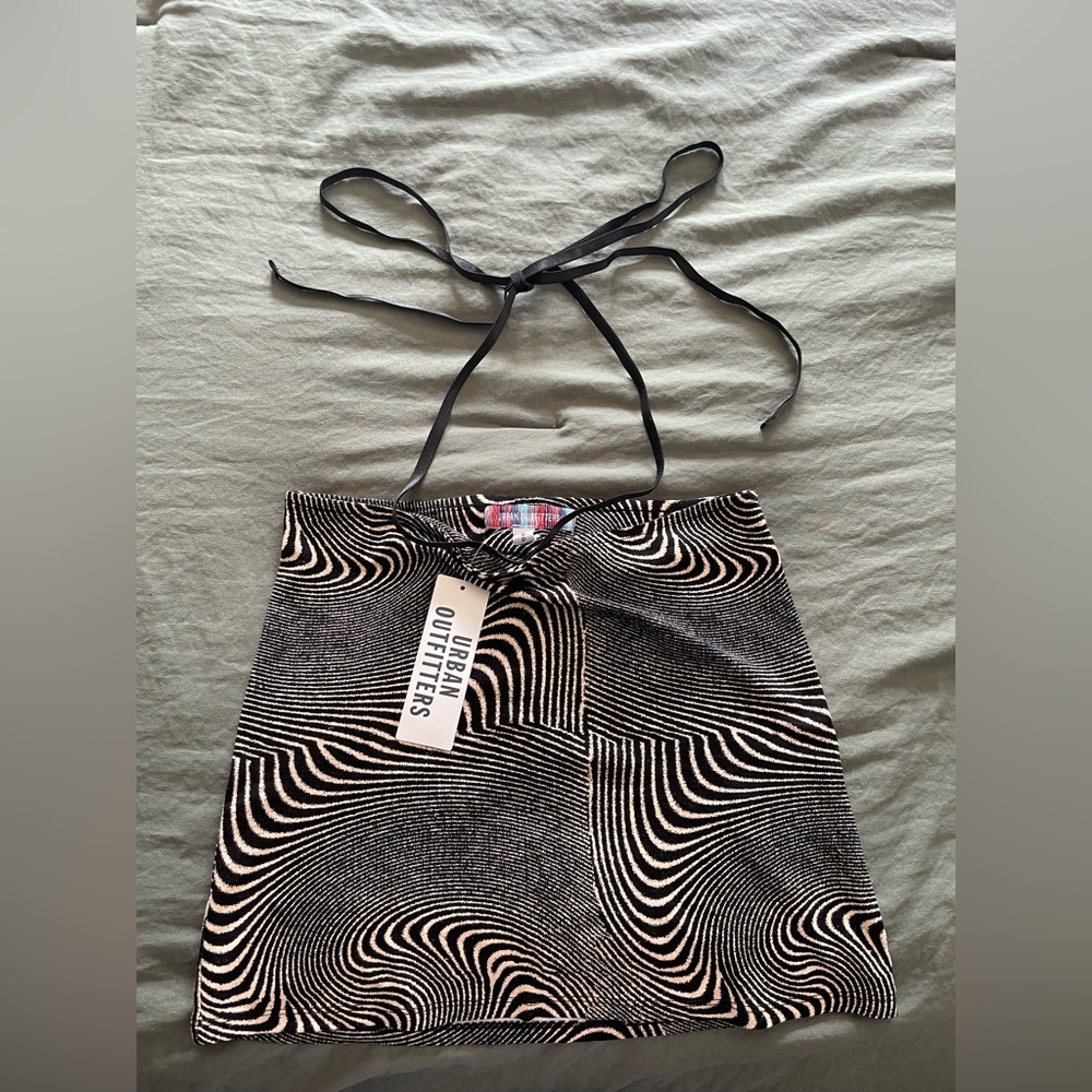 NWT Brown and crème swirl print Urban Outfitters Skirt